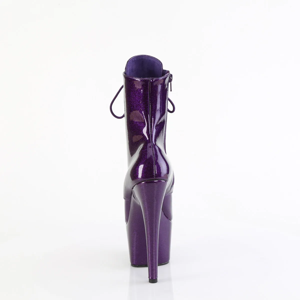 ADORE-1020GP Pleaser Purple Glitter Sexy Platform Shoes (Pole Dancing Heels)