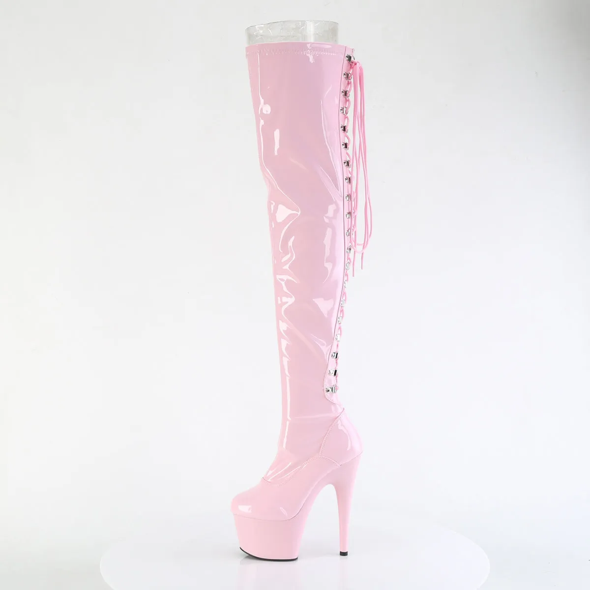 ADORE-3063 Pleaser Baby Pink Patent Sexy Platform Shoes (Pole Dancing Heels)