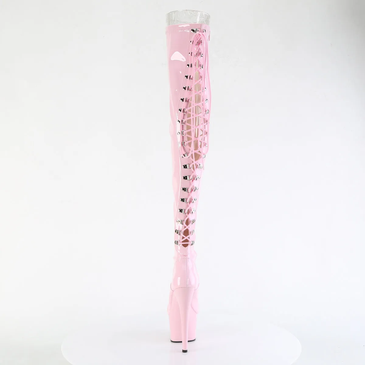 ADORE-3063 Pleaser Baby Pink Patent Sexy Platform Shoes (Pole Dancing Heels)