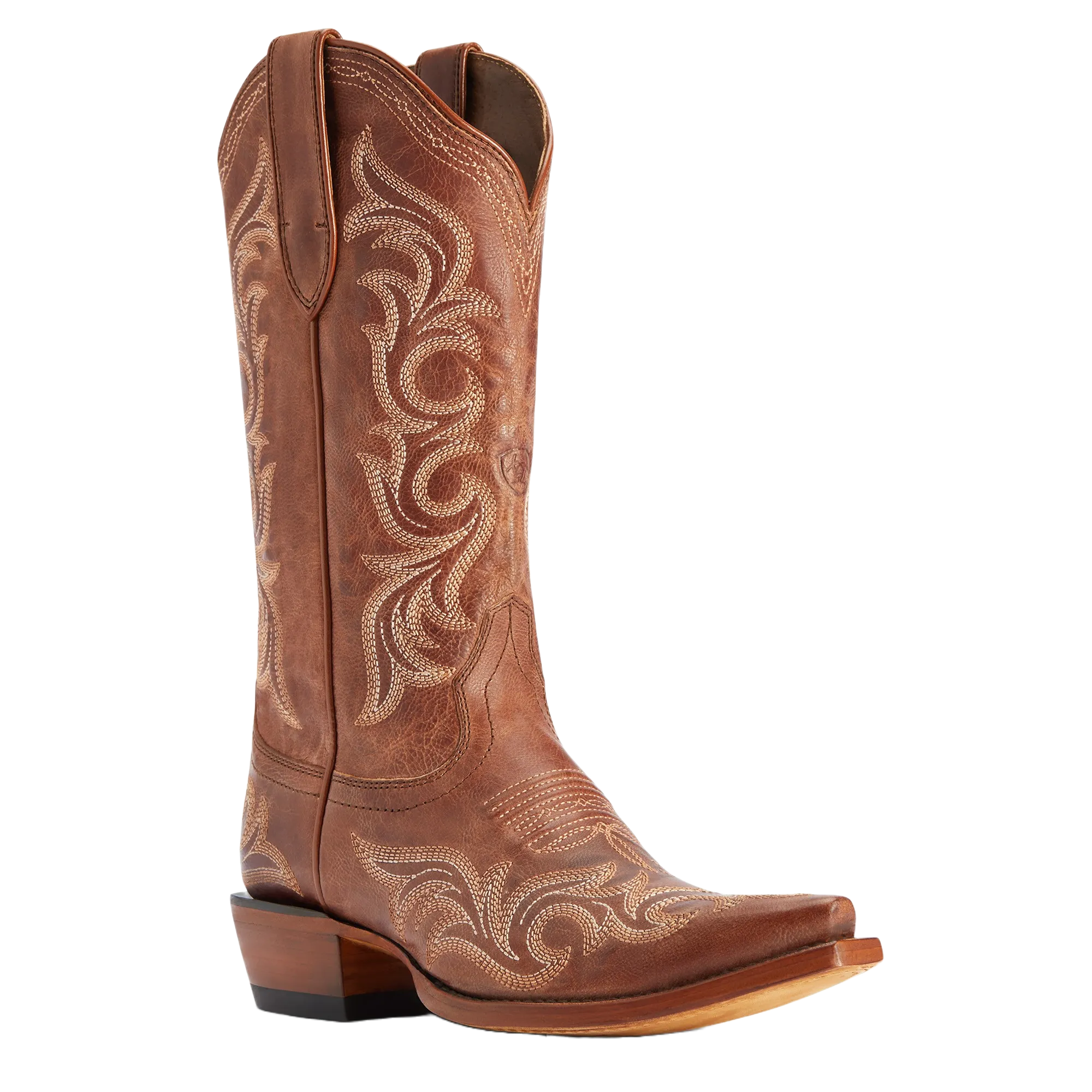 Ariat Ladies Hazen Snip Toe Whiskey Barrel Western Boots 10042382