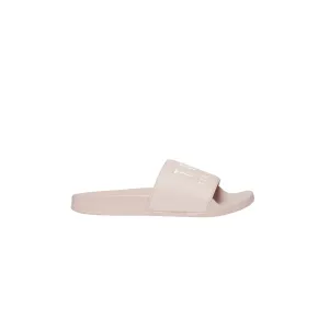 ASED Ladies Embossed Slider Pink