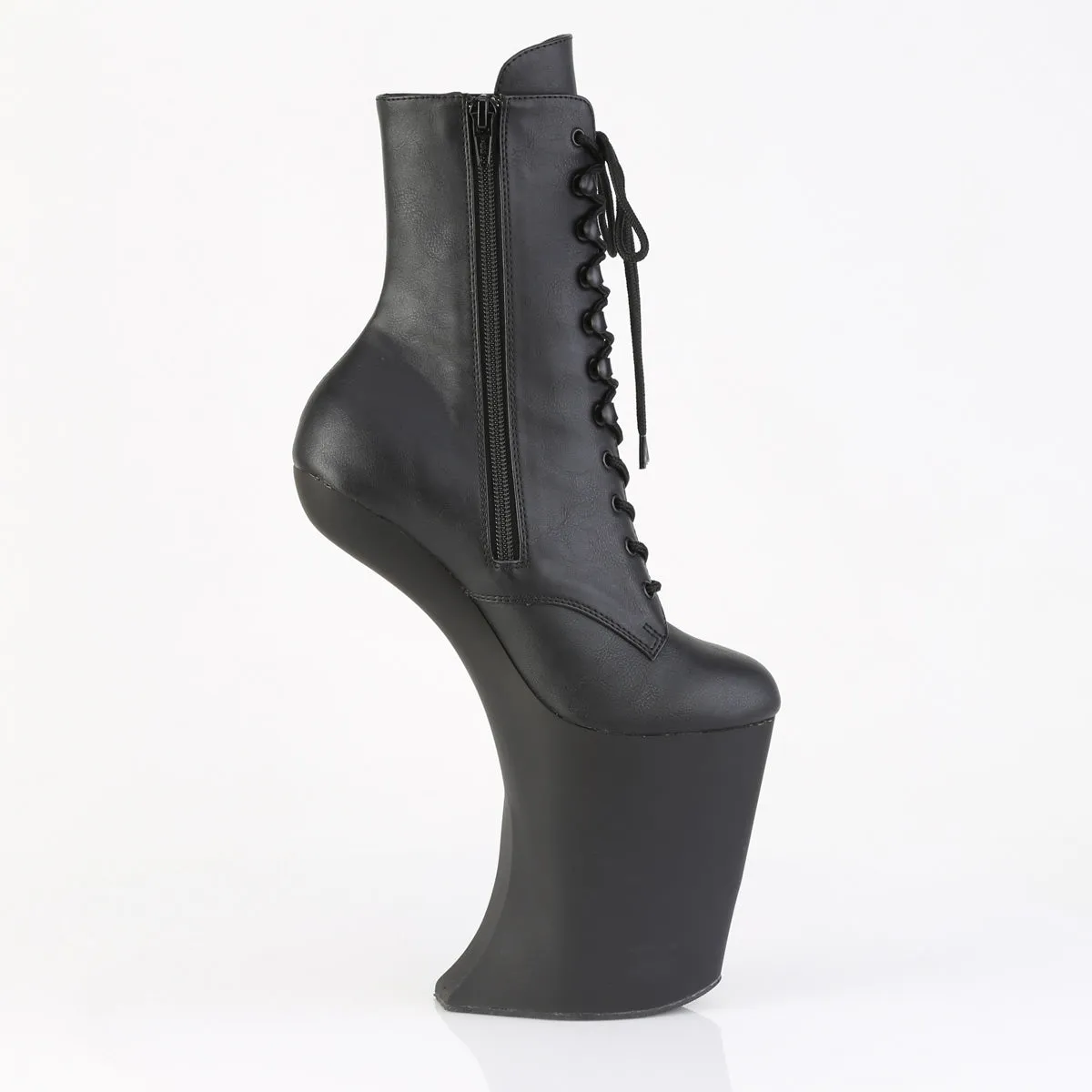 BEWITCHED-1020 Pleaser Black Faux Leather Sexy Platform Shoes (Pole Dancing Heels)