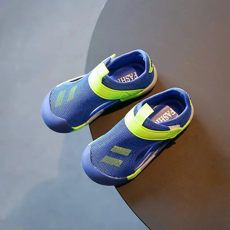 Breathable Sport Sandals Summer Children Casual Shoes Boys Beach Sandals Kids Lightweight Closed Toe Baby Sandals for Girls