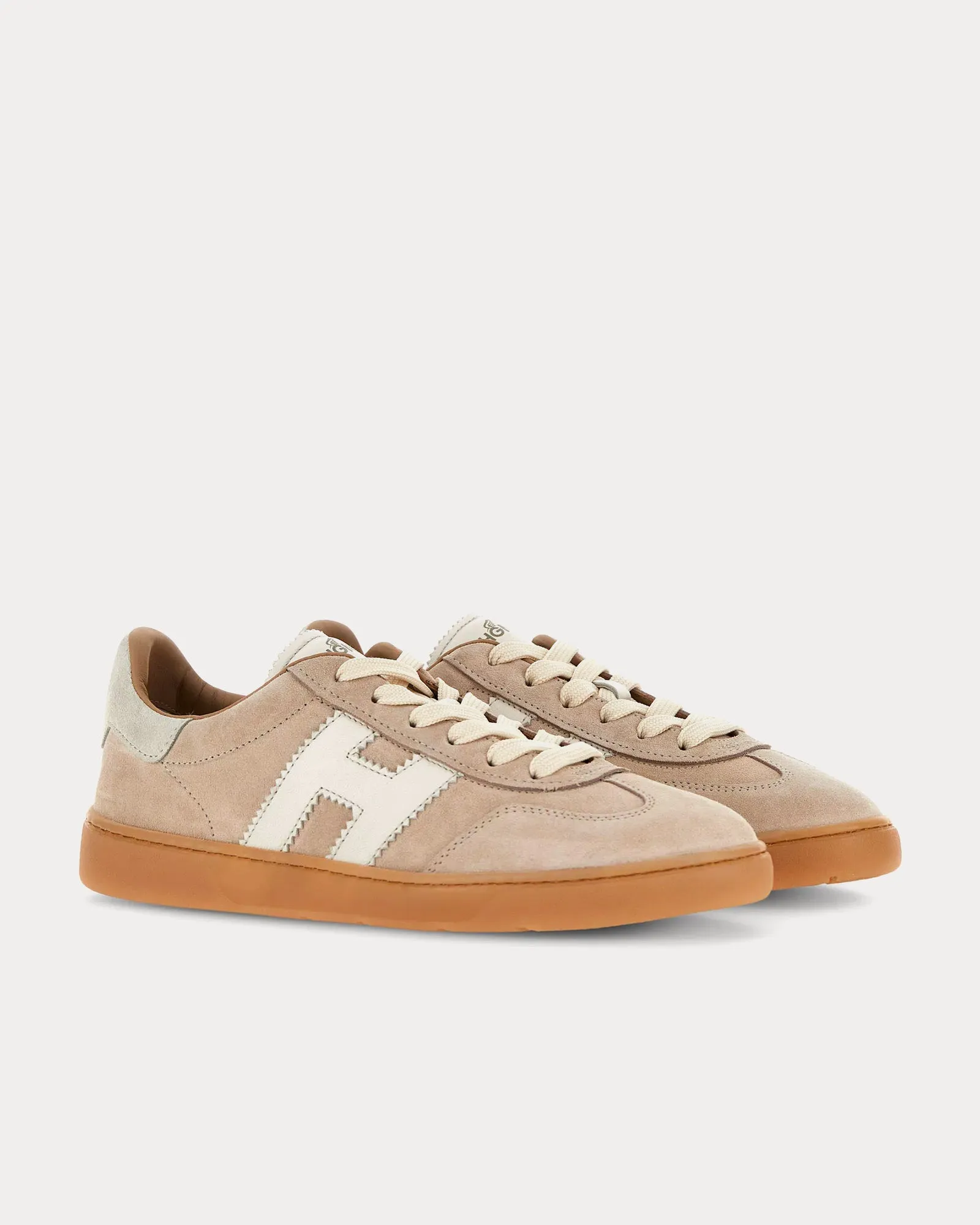 Cool Suede Beige Low Top Sneakers