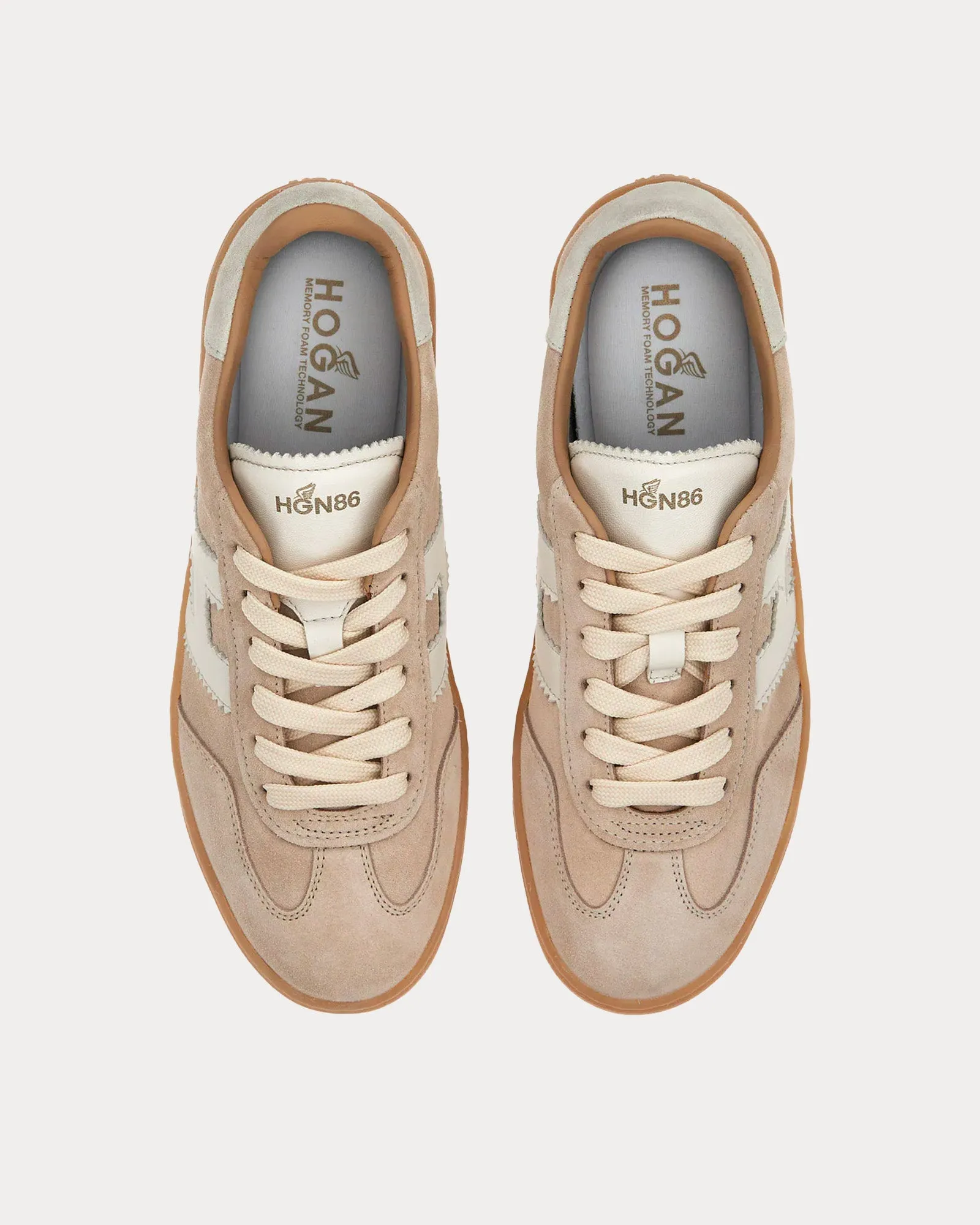 Cool Suede Beige Low Top Sneakers