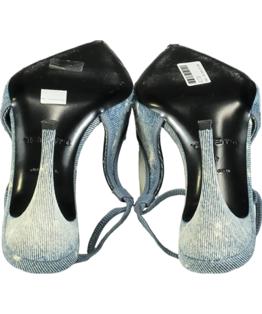 Diesel Blue D-venus-slingback Pumps UK 7 EU 40 