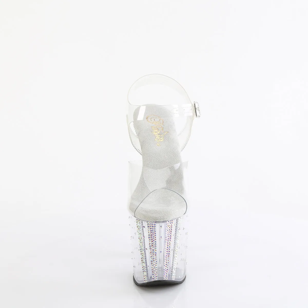 ENCHANT-708RS-01 Pleaser Clear Sexy Platform Shoes (Pole Dancing Heels)
