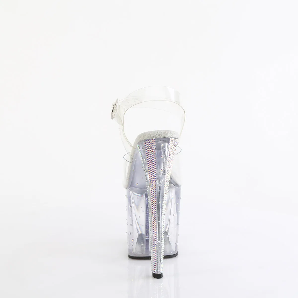 ENCHANT-708RS-01 Pleaser Clear Sexy Platform Shoes (Pole Dancing Heels)