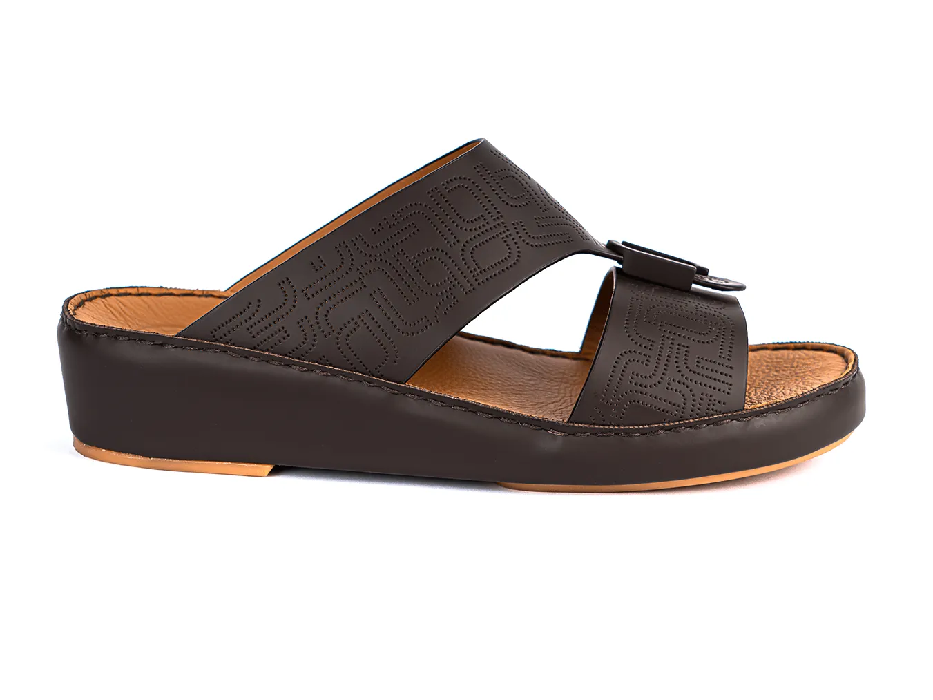 FARADA TIMELESS UNLINED HAMMERED ARABIC SANDALS (317333)