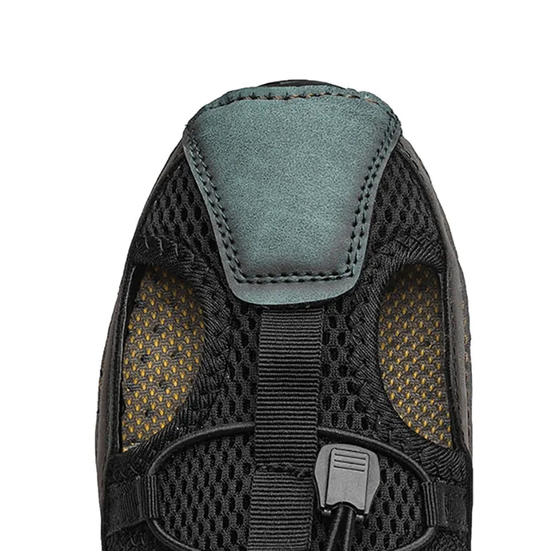 Fashion Outdoor Non-slip Leather Sandals for Men / Male Breathable Casual Shoes