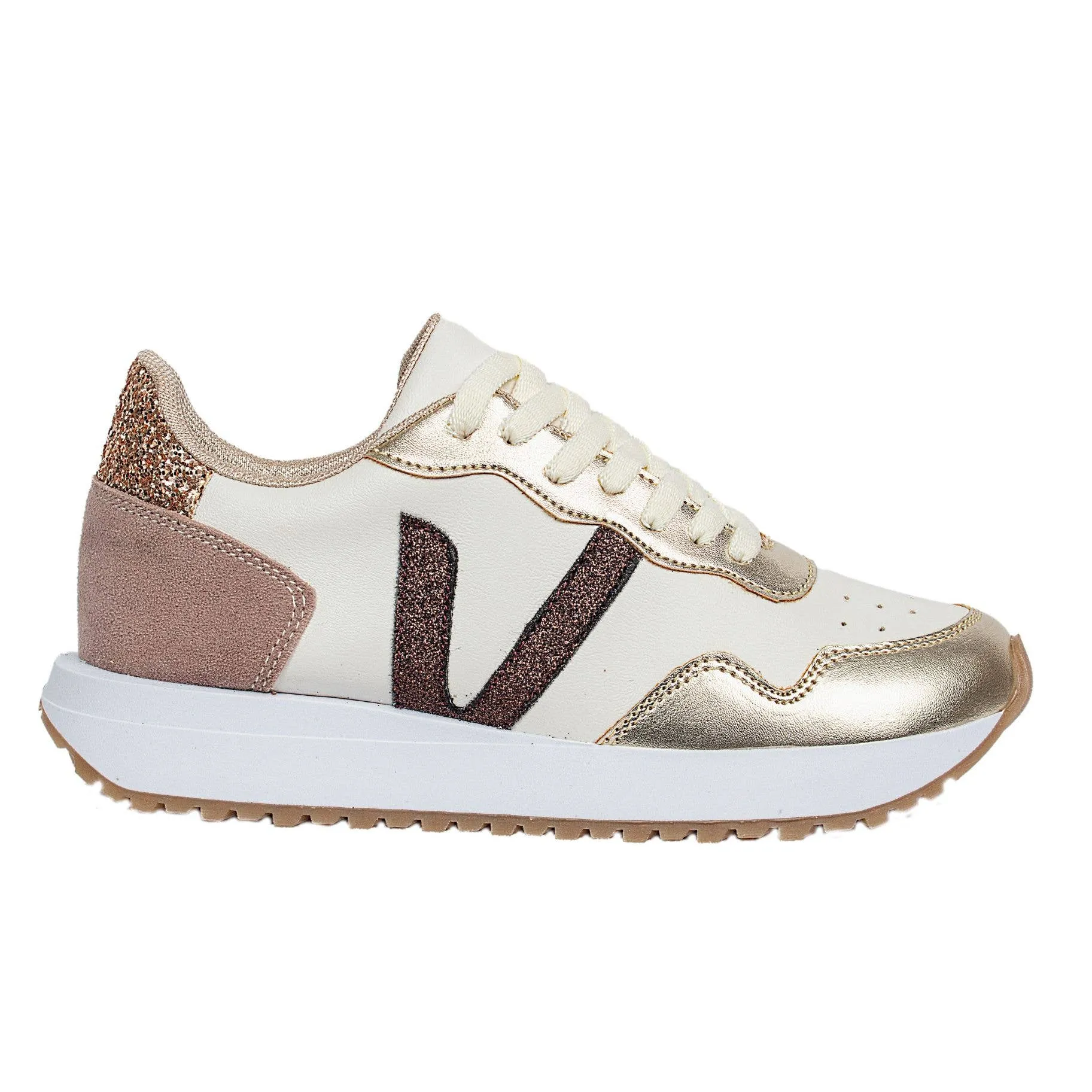 FINAL SALE Bronze Ace Sneakers