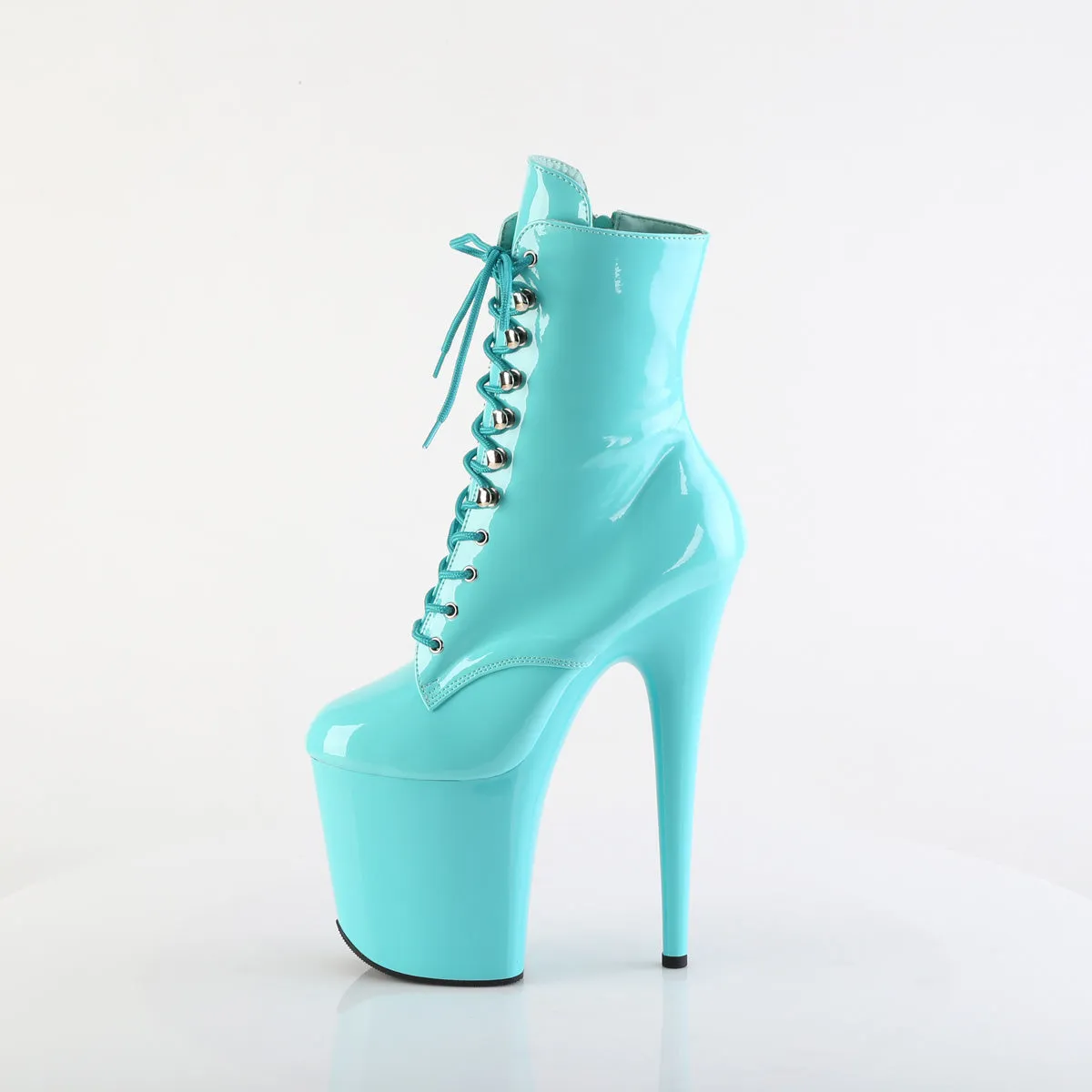 FLAMINGO-1020 Pleaser Aqua Sexy Platform Shoes (Pole Dancing Heels)