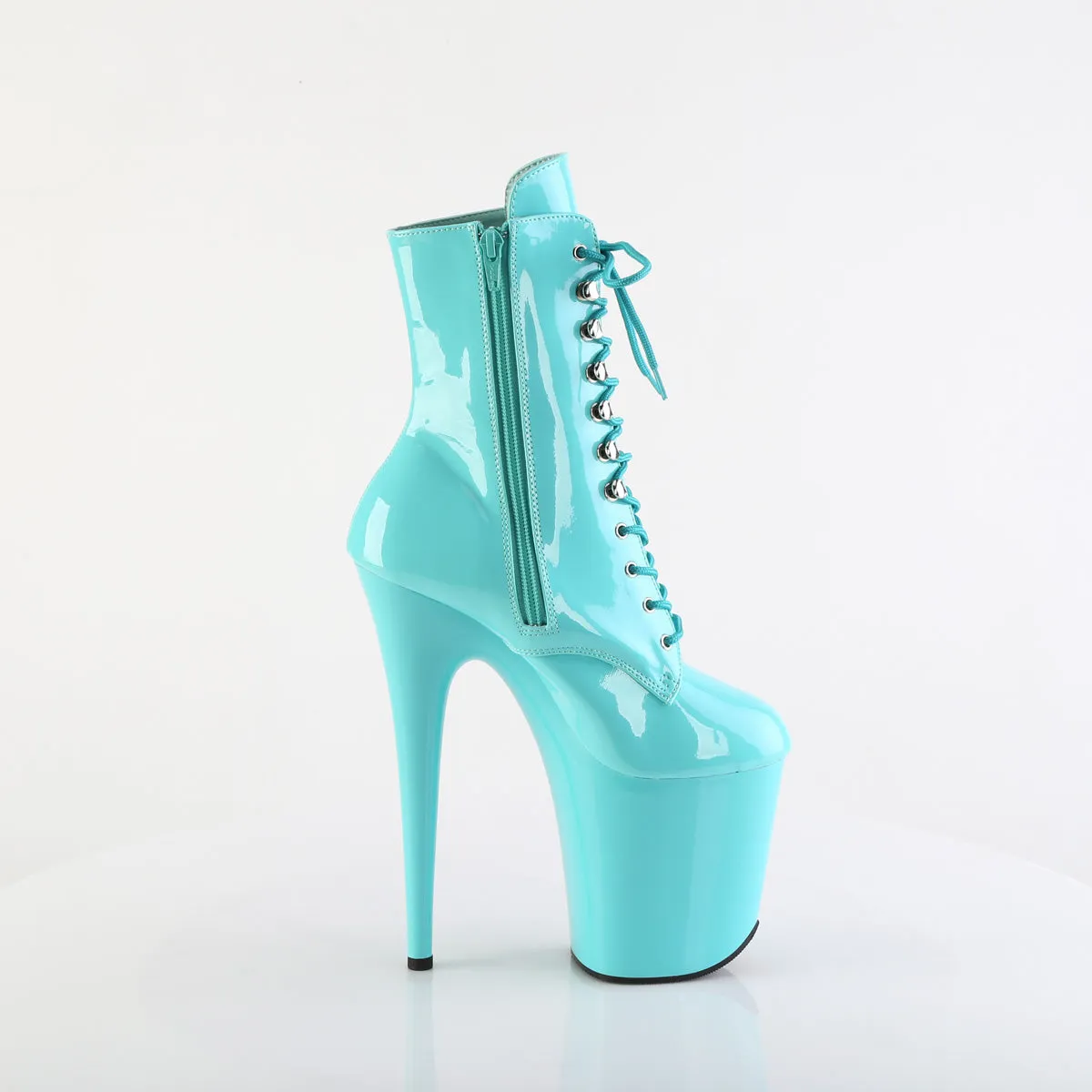 FLAMINGO-1020 Pleaser Aqua Sexy Platform Shoes (Pole Dancing Heels)