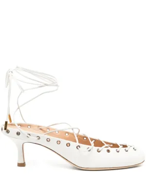 Ghilles Pumps in White