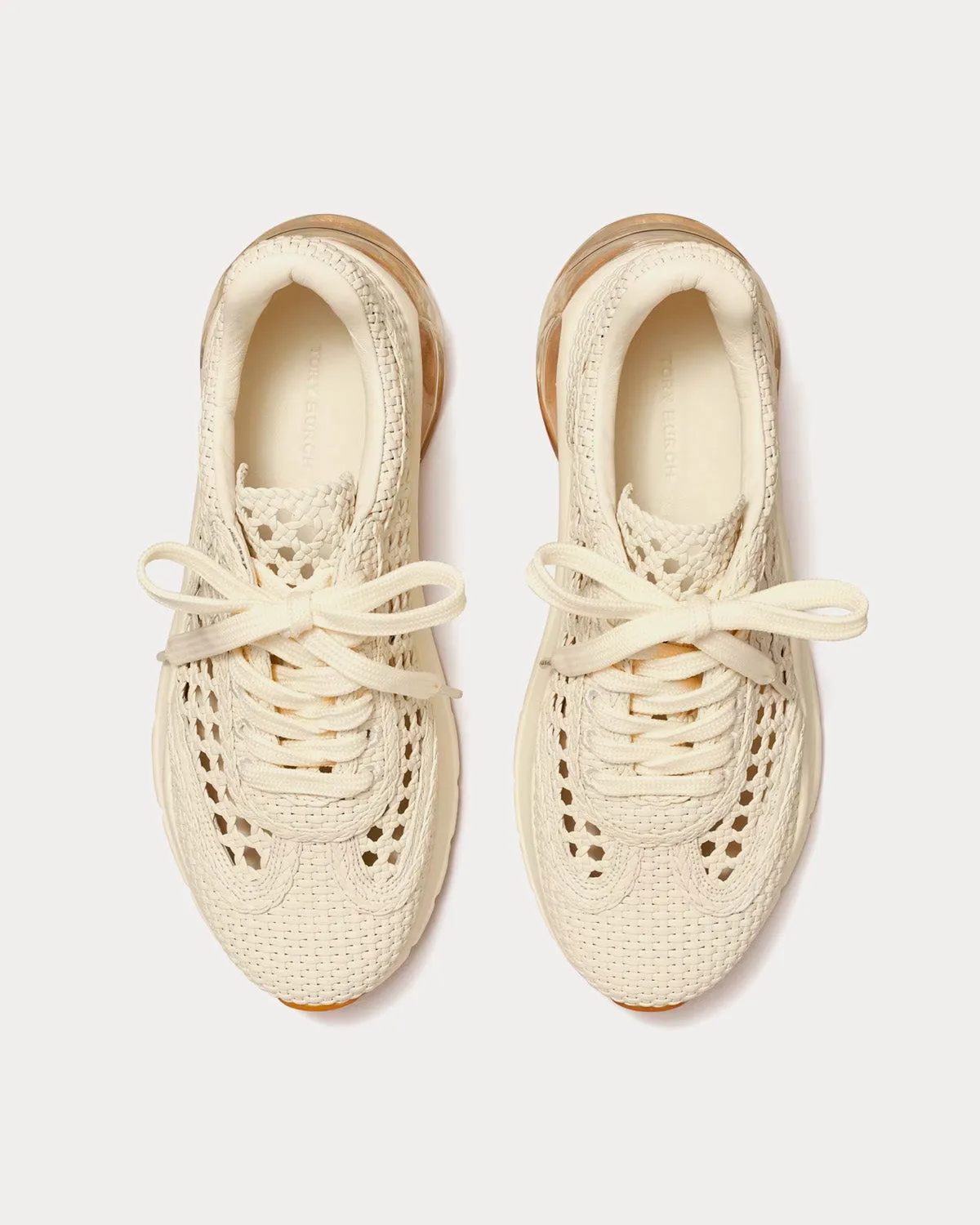 Good Luck Woven Natural Low Top Sneakers