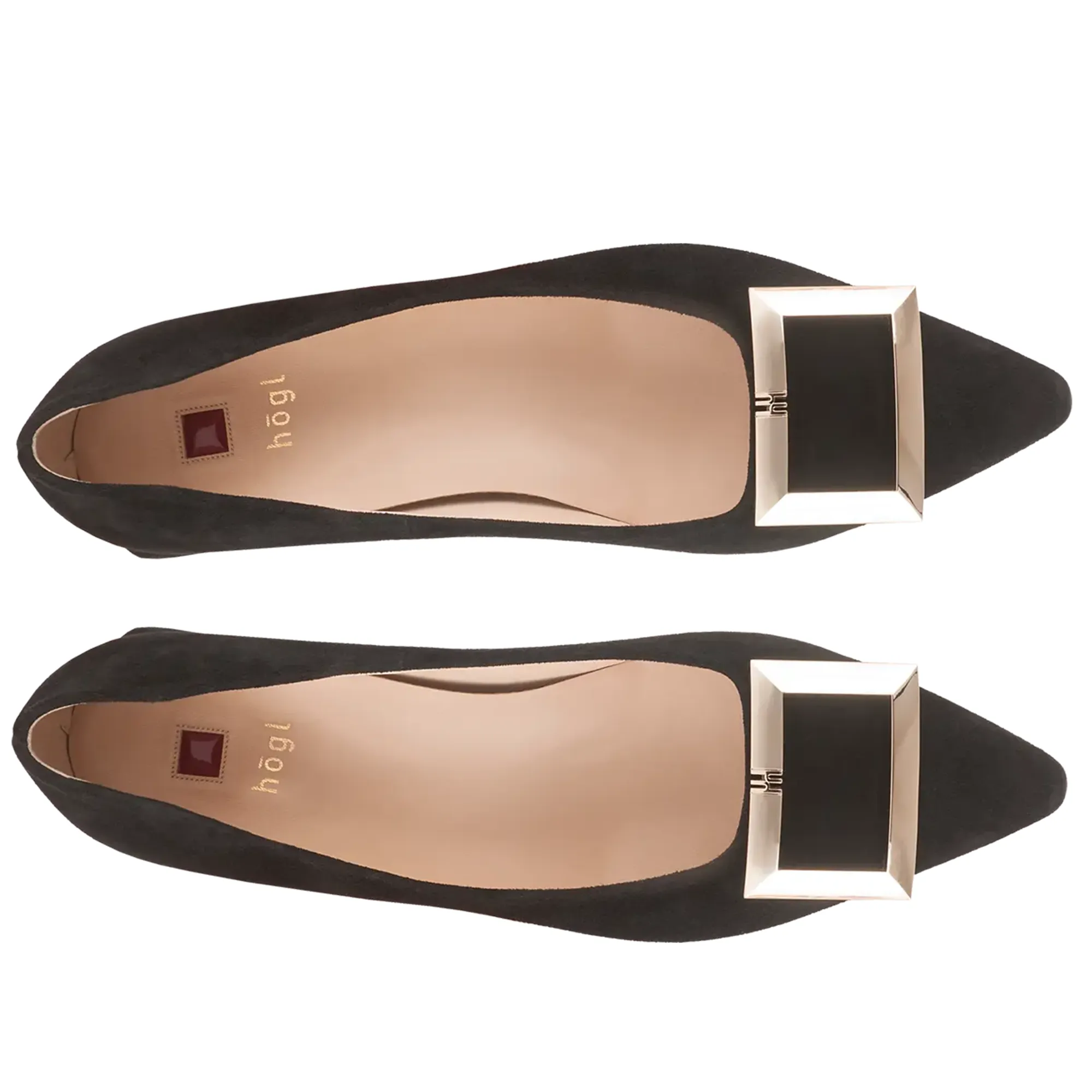 Holly - Black suede