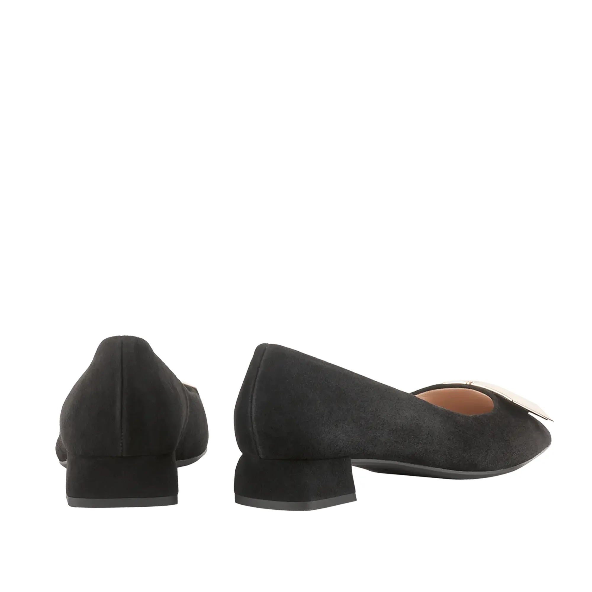 Holly - Black suede
