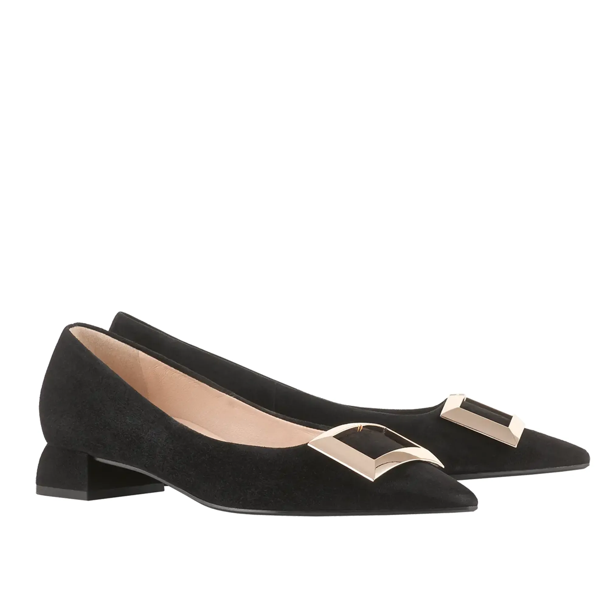 Holly - Black suede
