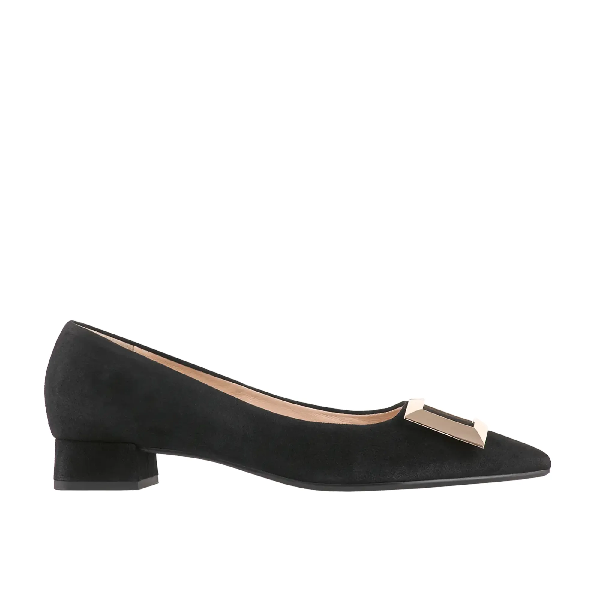 Holly - Black suede