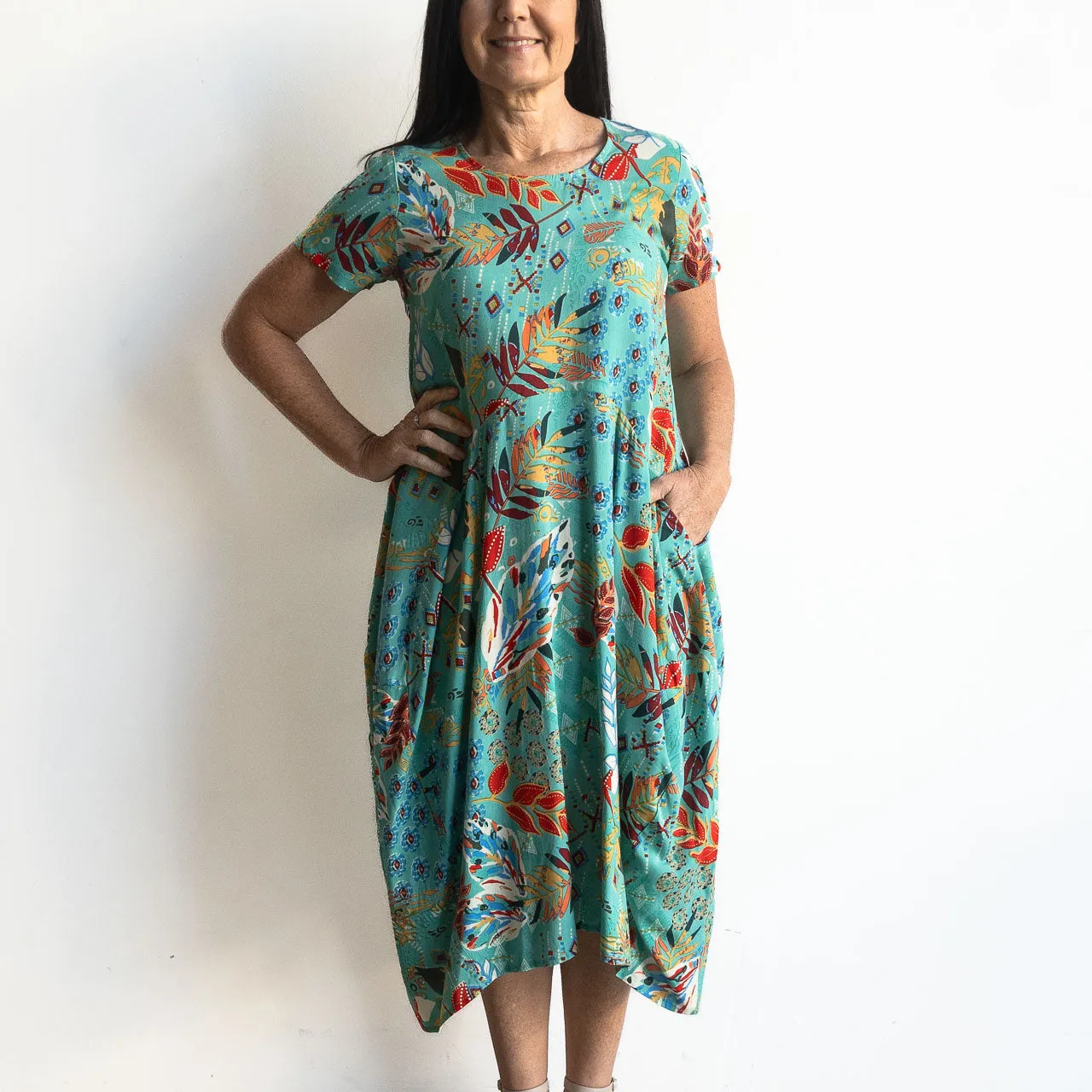 Let's Do Lunch Dress by Orientique Australia - Serengeti - 91015