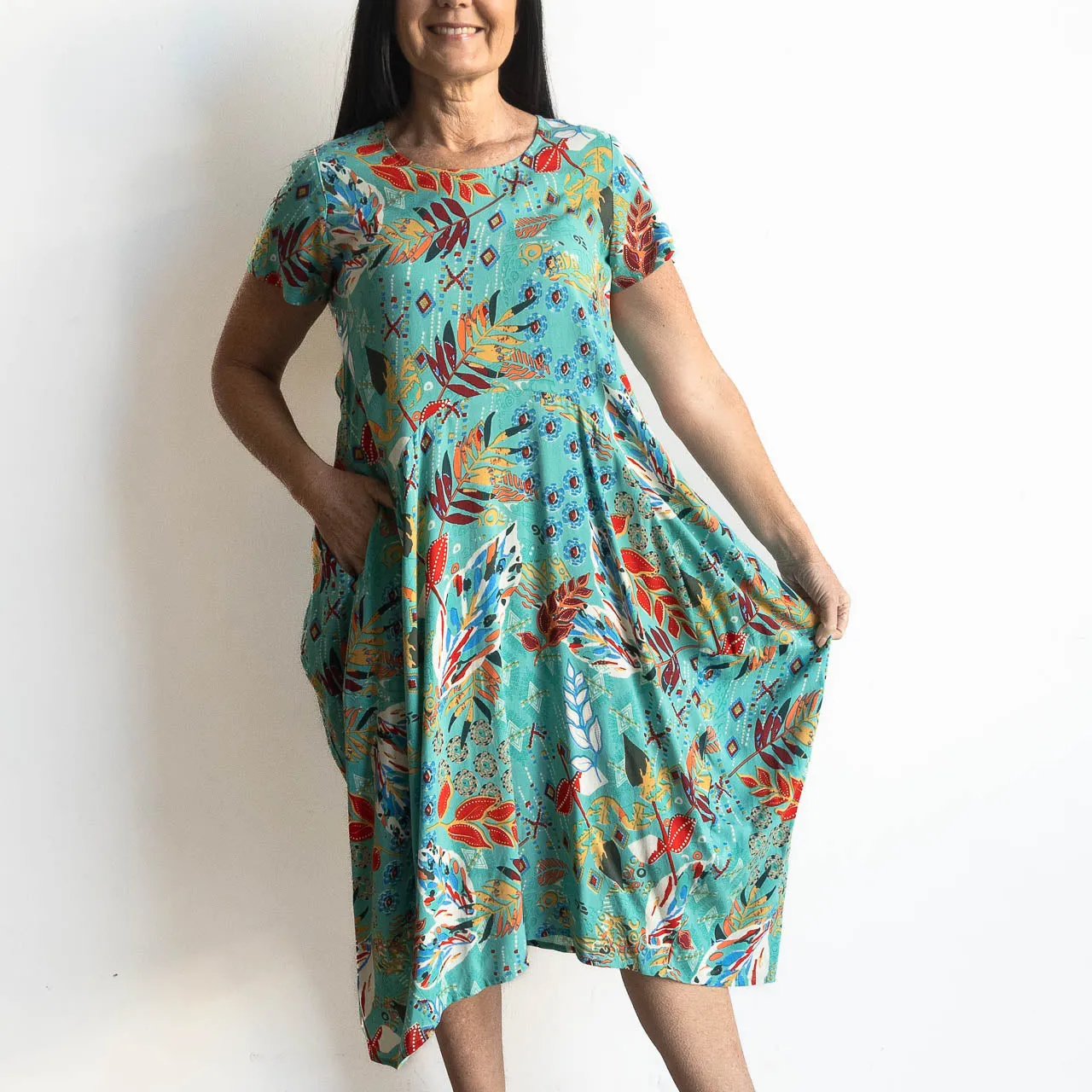 Let's Do Lunch Dress by Orientique Australia - Serengeti - 91015