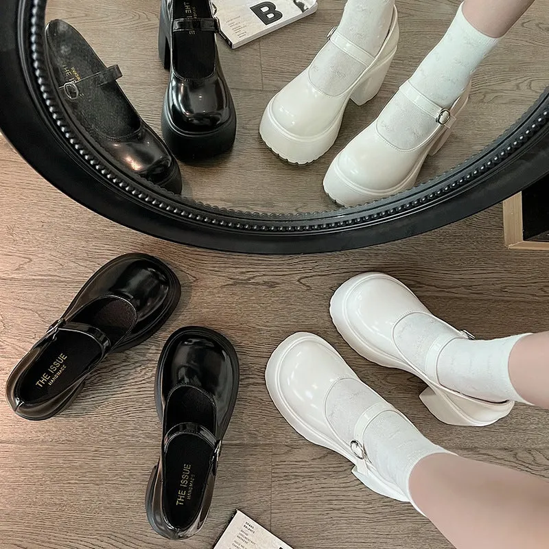 Lolita Chunky Platform High Heels