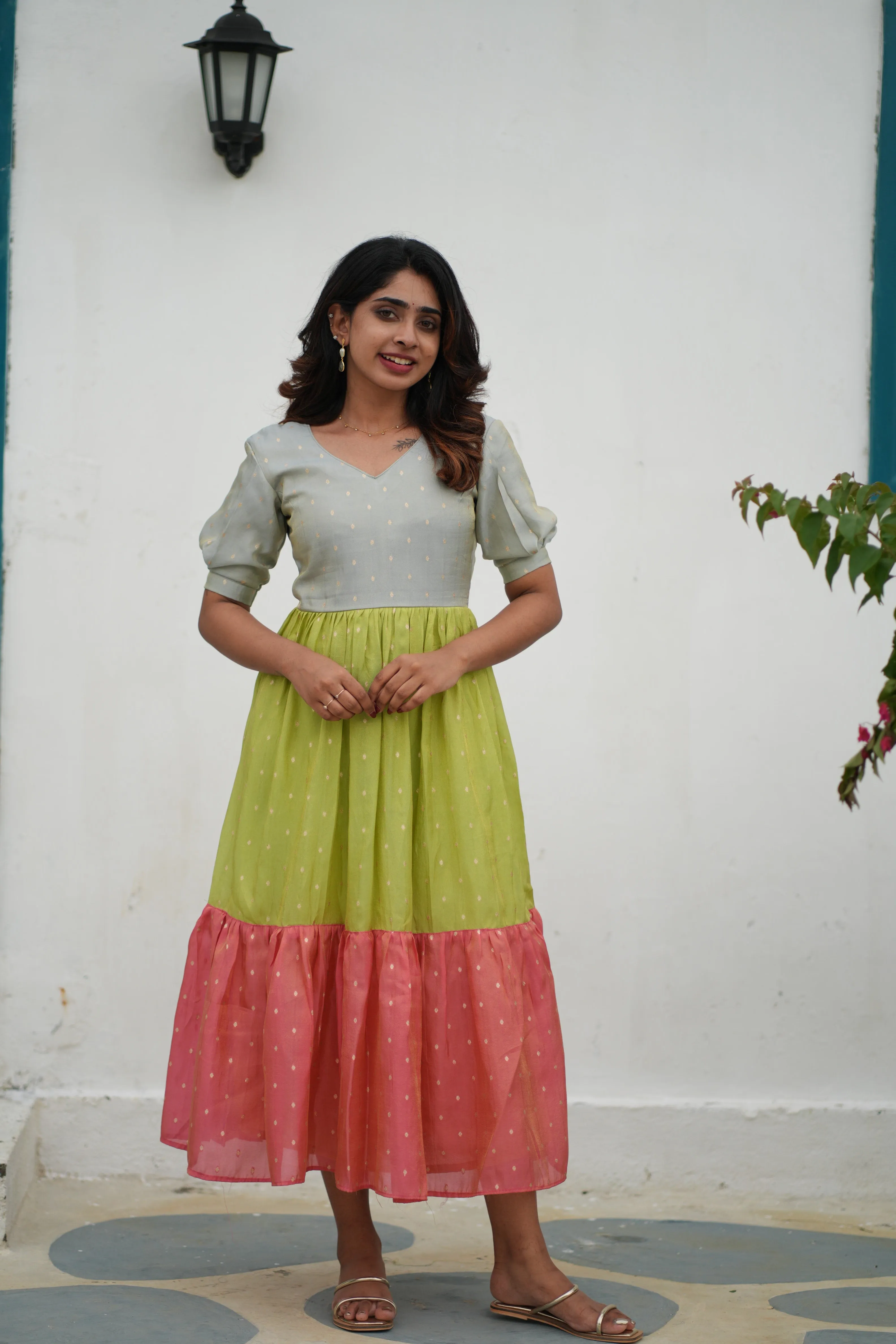 Maanvi Tier Dress