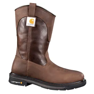 Men's Square Steel Toe Wellington Work Boots CMP1218