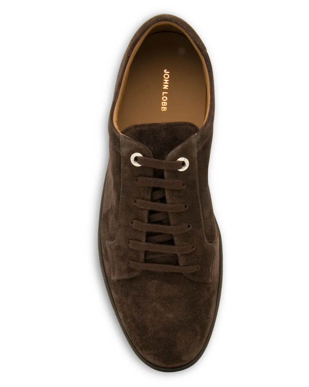 Molten Suede Sneaker in Dark Brown