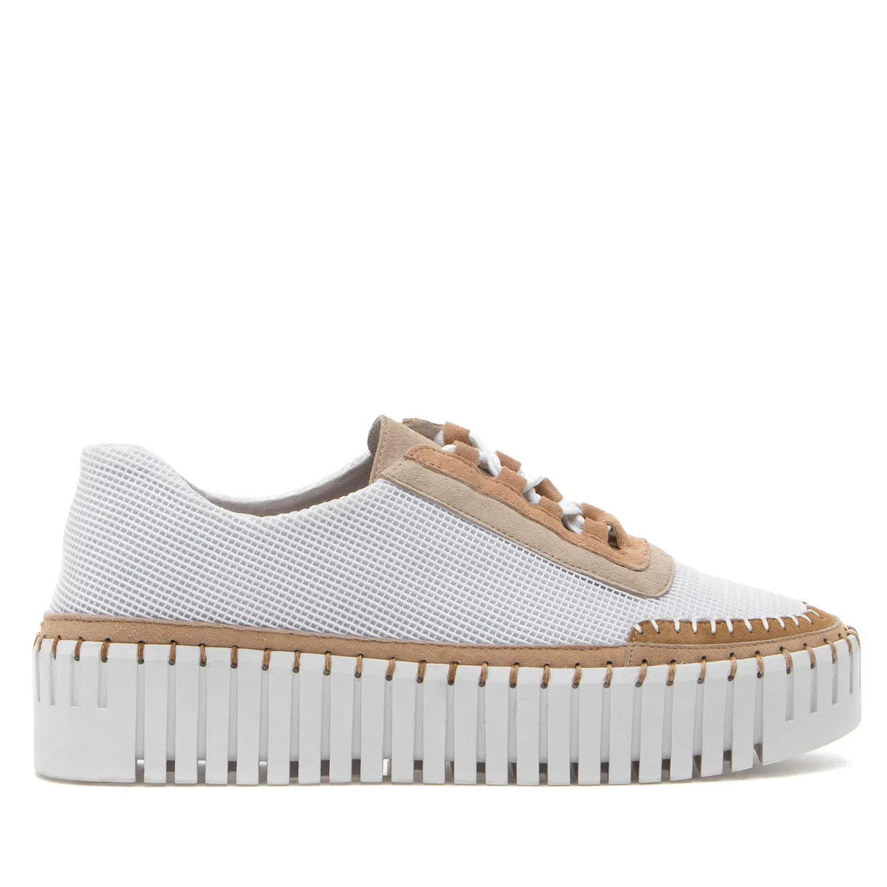 Silent D Baine Sneaker White/Latte