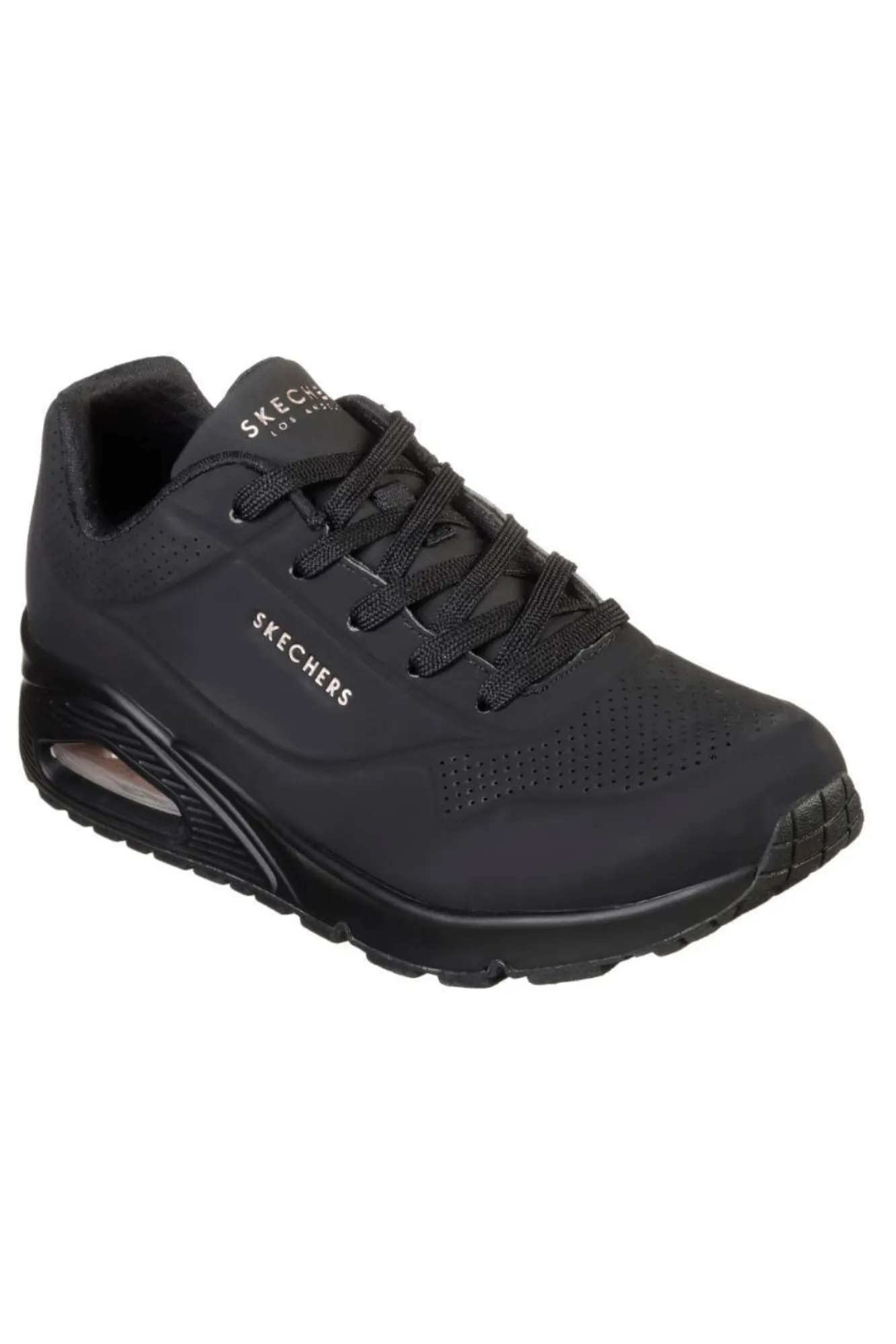 Skechers Uno Stand On Air Black Sneakers