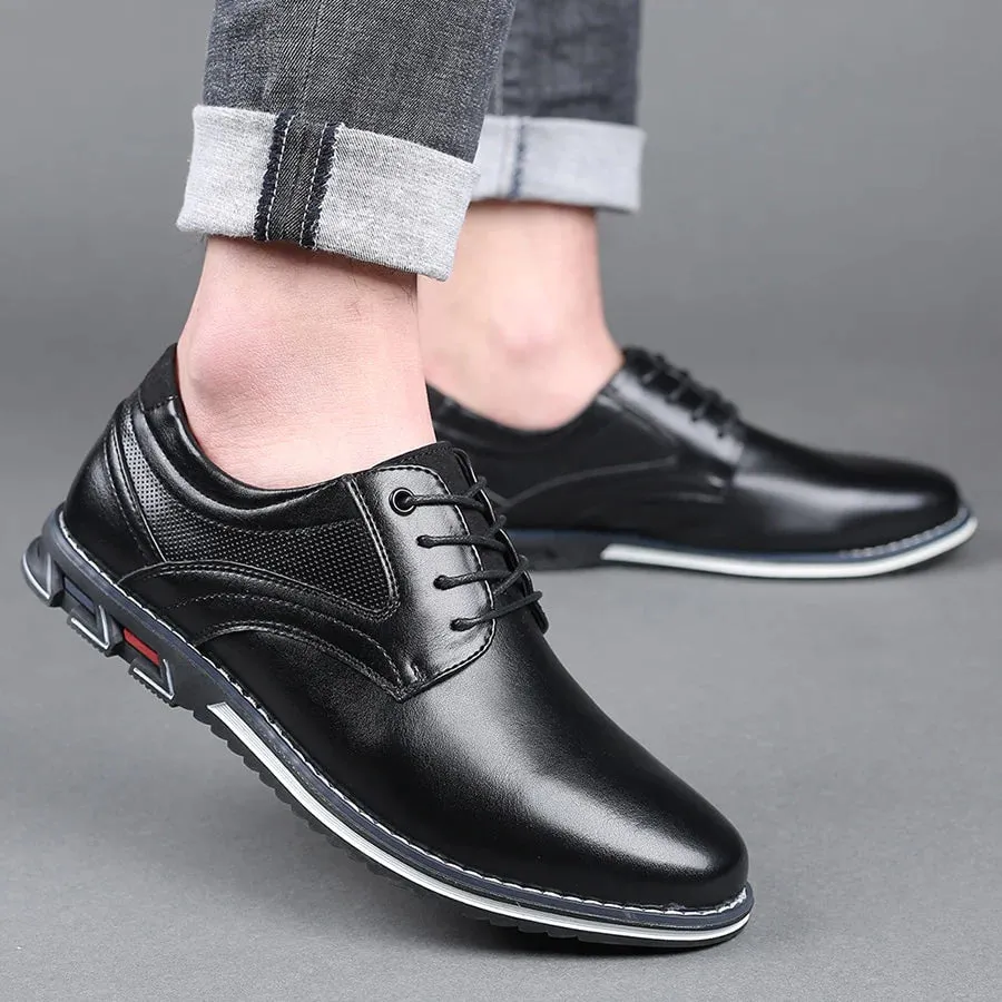 Slip Resistant Leather Shoes