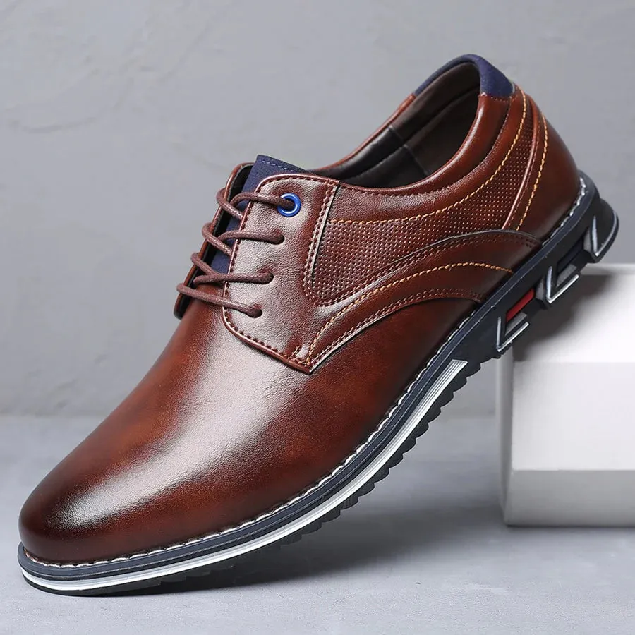 Slip Resistant Leather Shoes