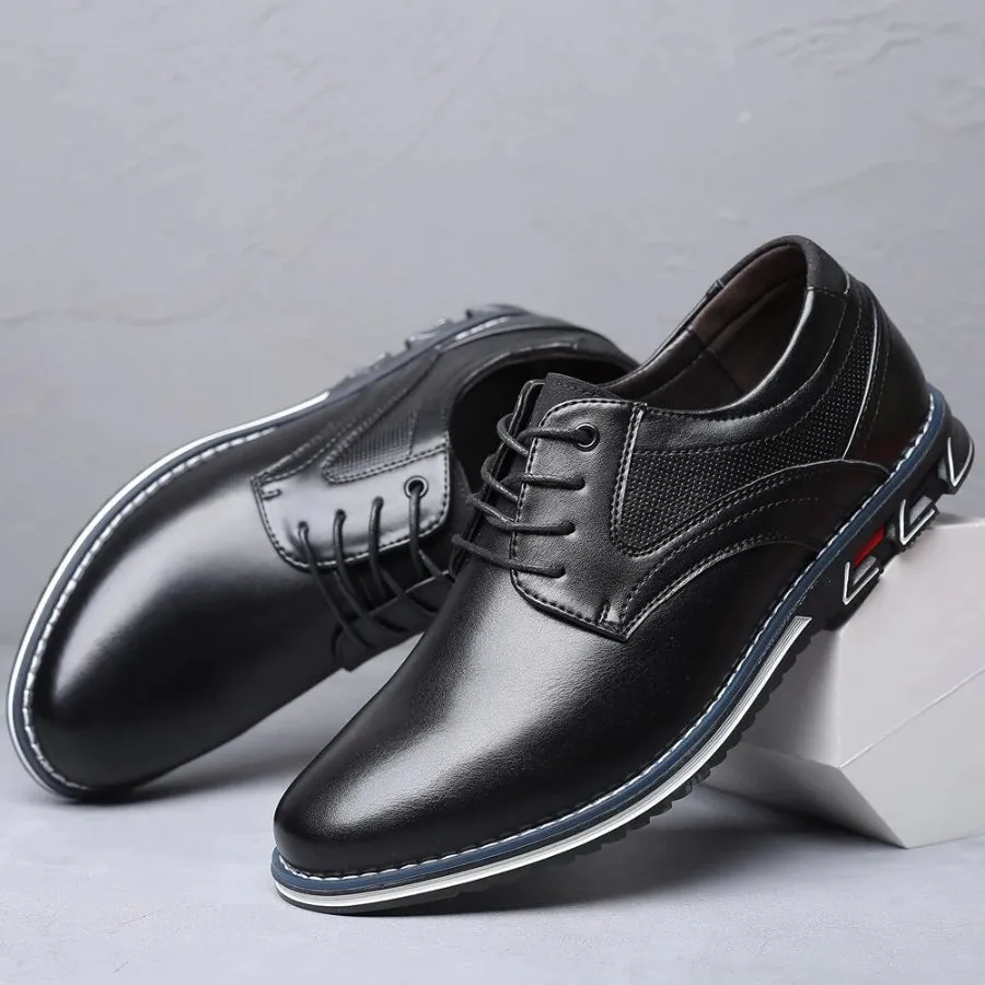 Slip Resistant Leather Shoes