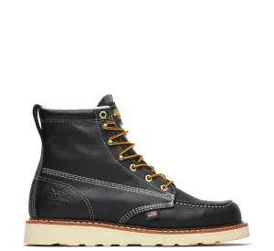 Thorogood Men's American Heritage MAXWear Wedge 6" Soft Toe Work Boot_Black
