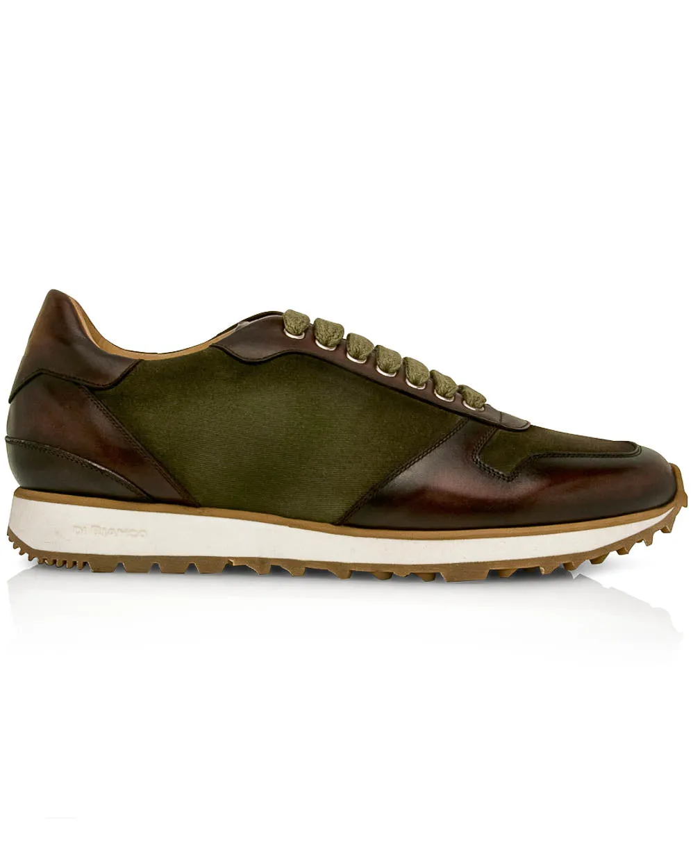 Verde and Reverse Sombrero Lace Up Sneaker