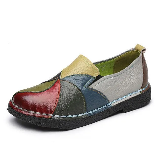 Women Moccasins Ballerina Shoes