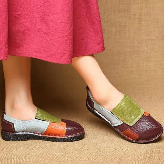 Women Moccasins Ballerina Shoes