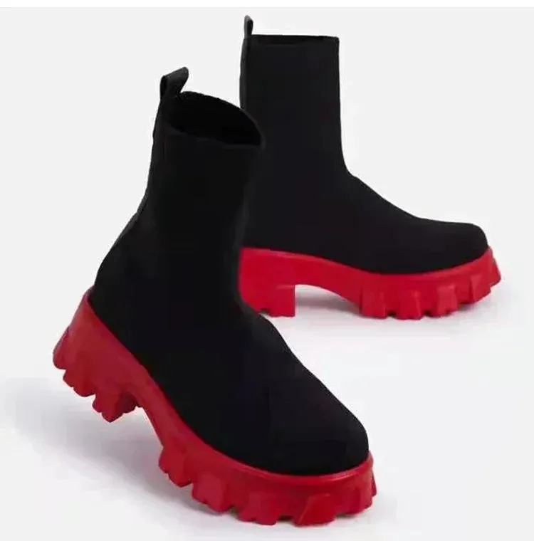 Women Sneakers Lightweight Sports Shoes For Women Platform Zapatillas Mujer Chunky Heels Sneakers Women Casual Shoes Platform