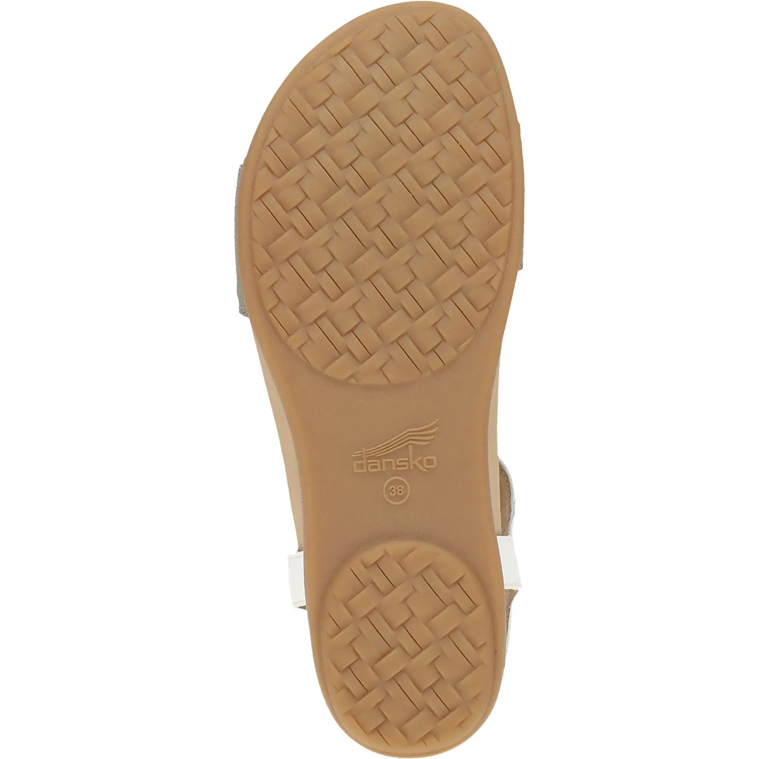 Women's Dansko Jodie Platino/White Leather
